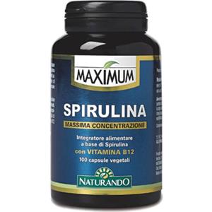 NATURANDO SRL MAXIMUM SPIRULINA 100CPS