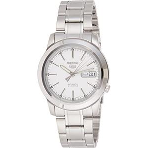 Seiko 5 orologio Uomo Analogico Automatico con cinturino in Acciaio INOX SNKE49K1
