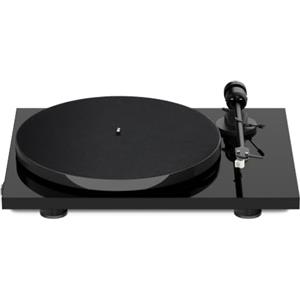 Pro-Ject Giradischi Pro-Ject E1 AT3600L - Plug & Play - Design anti-risonanza - Braccio in alluminio - Nero