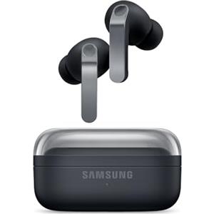 Samsung Galaxy Buds4 Pro Black, Altoparlante a 2 Vie, Doppio Amplificatore, Chiamate Cristalline, Audio 360°, ANC Migliorata, Controllo Adattivo Rumore, Galaxy AI con Comandi Vocali [ver. italiana]