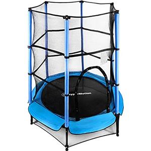 HyperMotion Trampolino per Bambini (140 cm) Trampolino da Giardino Mini per Interni ed Esterni, per Bambini dai 3 Anni Ragazzi e Ragazze