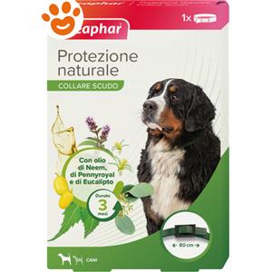 Beaphar Collare Antiparassitario Naturale per Cani Grandi - 80 cm con Estratti di Neem