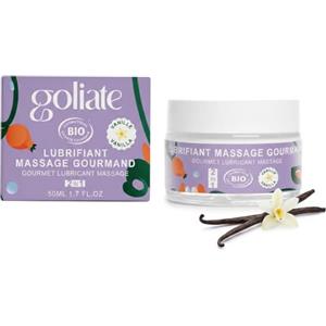 Goliate Olio da Massaggio Commestibile e Lubrificante Intimo 2in1 Bio 50ml — Le Couple Gourmand, Certificato COSMOS ORGANIC da Ecocert, Vegano, Prodotto in Francia