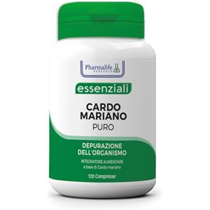 Pharmalife Research Cardo Mariano Puro - Integratore Alimentare in Compresse con 80% di Silimarina per il Supporto della Funzionalità Epatic