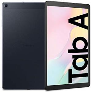 Samsung Galaxy Tab A 10.1, Tablet, Display 10.1 WUXGA, 32 GB Espandibili, RAM 2 GB, Batteria 6150 mAh, LTE, Android 9 Pie, Black [Versione Italiana]