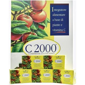 Laboratorio Erboristico Di Leo C 2000 Plus Fruit Fusion - Integratore Polivalente con Acerola e Bioflavonoidi, 30 Compresse