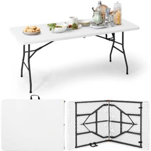 Confortil Tavolo Pieghevole - 180x70x74cm - Tavolo da Giardino per 8 Persone - per Giardino, Terrazza e Balcone(1)