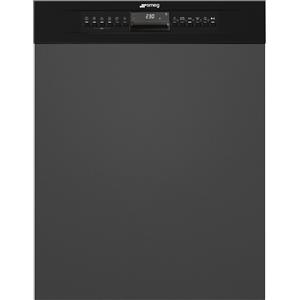 SMEG Lavastoviglie parzialmente integrata, 60 cm, 13 Coperti, Classe Energetica C, Nero - PL364CN