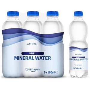 by Amazon Acqua Minerale Naturale Liscia, 6x500ml