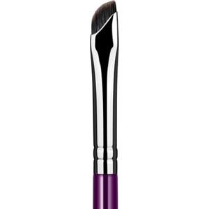 EIGSHOW Pennello Per Eyeliner,EIGSHOW Pennello Per Eyeliner Angolato A Falce Gel Il Trucco Eyeliner Per Eyeliner Preciso Sopracciglio Palpebra Ultra Sottile Con Setole Curve-(E865) Viola