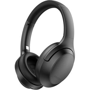 Srhythm NC45 Cuffie con Cancellazione Attiva del Rumore, Cuffie Bluetooth Wireless Sopra l'orecchio con Microfono Bassi Profondi, Pieghevoli e Resistenti, Comodi Cuscinetti Proteici, 40 Ore