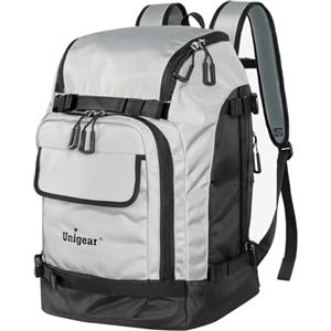 Unigear Borse per Scarponi Sci, 50L/70L Zaino per Scarponi da Sci Snowboard con Sistema Molle Negozio Attrezzatura Inclusa Scarpe, Giacca, Casco, Occhiali, Guanti, Scarponi da Neve