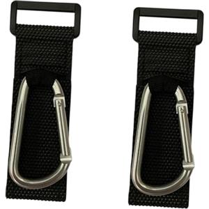 BESPORTBLE 2pezzi Gancio Per Passeggino Gancio Per Appendere Borse Clip Per Passeggino Supporto Per Sacco Pelo Per