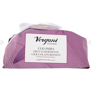Generico Colomba Artigianale ad Impasto Naturale -Vergani- Frutti di Bosco & Cioccolato Bianco 750 Grammi