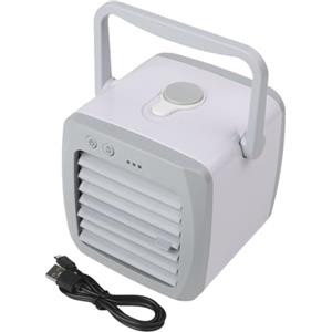 ReachMall Aria condizionata per auto piccola, condizionatore portatile piccolo refrigeratore d'aria personale, umidificatore compatto evaporativo per casa e ufficio