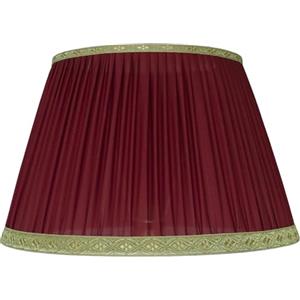 Generico paralume plisse bordeaux (bordeaux, 30)