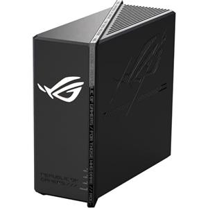 ASUS ROG Strix GS-BE18000, Router Gaming Tri-Band WiFi 7, Per Modem Operatore e ONT, Banda 320 MHz e Velocità di 18000 Mbps, 4096-QAM, 8 porte da 2.5G, Smart Home, Compatibile con AiMesh, VPN, Nero