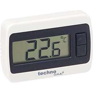 techno line WS 7002 Stazione Meteo, Bianco/Grigio