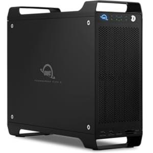 OWC ThunderBay Flex 8 | Enclosure 8-Bay con connessione Thunderbolt 3 | Dock multifunzione con slot PCIe, lettore SD/CFexpress, DisplayPort, alimentazione 85W | Mac e Windows