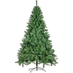 Nataland Albero di Natale Artificiale Verde Modello Monviso Altezza 270 Cm, Abete Super Folto con Effetto Realistico e Rami Con Aghi Anticaduta