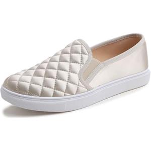 Feversole Women's Fashion Slip-On Sneaker Casual Flat Loafers,Sneakers Slip-on alla Moda per Mocassini Piatti Casual da Donna