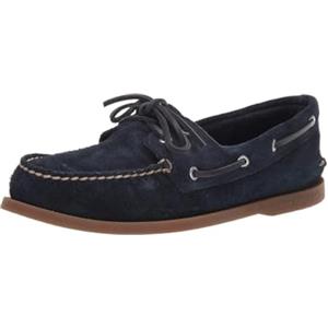 Sperry, A/O 2-Eye Suede, Scarpe Sneaker Mocassino Barca Moda Casual Fashion Camoscio Donna (Blue Navy, Sistema Taglie Calzature EU, Adulto, Numero, Media, 40)