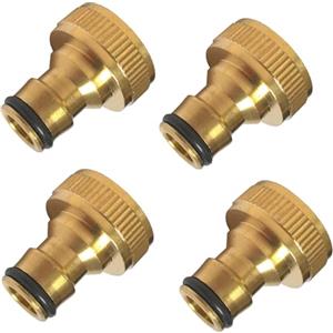 Hydrogarden Connettore per Tubo dell'Acqua con Filettatura Femmina da 3/4 "Adattatore per Tubo dell'Acqua per Tubi Flessibili da Giardino per casa