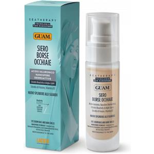 GUAM Seatherapy Siero Borse Occhiaie 30 ml - Gel Idratante con Acido Ialuronico e Nanosfere Dermoattive