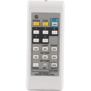 SUNGOOYUE Telecomando Universale per Ventilatore, Telecomando per Ventilatore Elettrico Bianco per Kdk Elmark