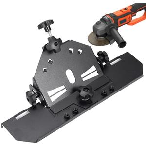 Generico Smussatrice Piastrelle Professionale - Acciaio Resistente Smerigliatrice Angolare 115 125, Tagliapiastrelle Ceramica Angolo Regolabile | Supporto Tecnico Manuale Per Tagli Smaltati 45 Gradi