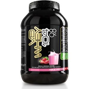 NET Integratori VB WHEY 104 9.8 Optipep - 900g Fior Di Fragola - Proteine Isolate Idrolizzate per via Enzimatica Con EAA e BCAA - Massimizza Sintesi Proteica, Crescita e Mantenimento Muscolare
