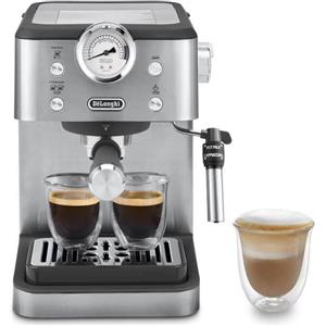De'Longhi, Macchina Caffe' Espresso, Manuale, 1.7L, 1325W, Acciaio Inox
