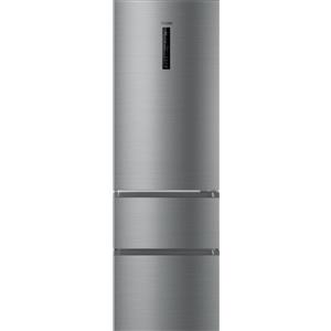 Haier Frigorifero Combinato No Frost Capacità 348 litri Classe E colore Inox - HTR3619ENMN 3D 60 Serie 3