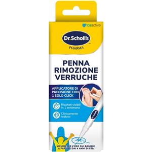 Dr.Scholl's Penna Rimozione Verruche - Gel TCA-Active per verruche comuni e plantari