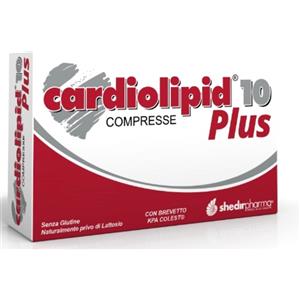 SHEDIR PHARMA Srl Unipersonale Cardiolipid 10 Plus 30 Compresse Integratore Colesterolo