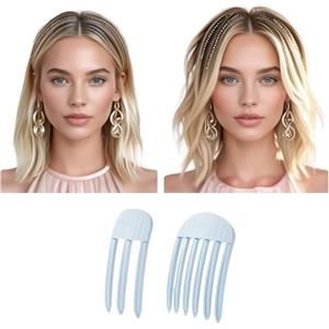 Bottega della Principessa Set di 2 Pettine Volumizzante per Capelli-Pettine Volume Radici-per Uomo e Donna