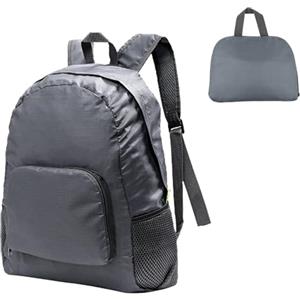 Colexy Zaino Pieghevole Ultraleggero Zainetto Richiudibile Zaino Hiking Per Donna Uomo Viaggio Campeggio Città Sportivo (Grigio)