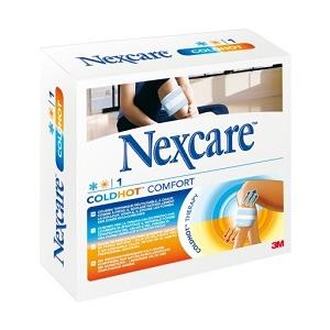 3M Nexcare ColdHot Comfort Cuscino Terapia Caldo/Freddo 11x26 cm con Gel Atossico e Fodera