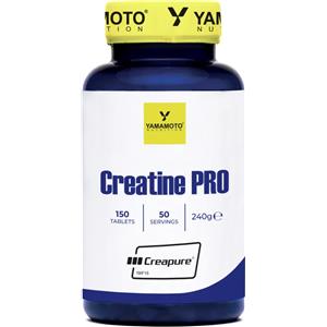 YAMAMOTO NUTRITION Creatine PRO Creapure Quality integratore alimentare di creatina monoidrato qualità Creapure 150 compresse