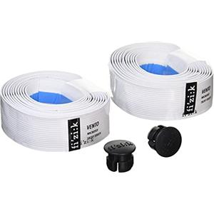 Fizik Nastro Manubrio Vento Solocush Tacky - Bianco, Spessore 2,7 mm, Alta Presa e Comfort