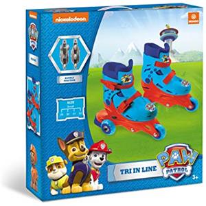 Mondo Toys Paw Patrol Pattini a rotelle regolabili per bambini - Taglia 29-32