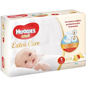 KIMBERLY CLARK ITALIA HUGGIES Pannol.Beb Base 1 (2-5Kg) 28pz