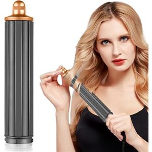 Bcuuozeeing Fascia arricciacapelli lunga 40 mm per Dyson Airwrap HS01 HS05 HS08, accessori professionali per bigodini (oro)