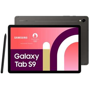SAMSUNG - Galaxy Tab S9 10.1 Grafite 11' WQXGA Octa Core RAM 8GB Memoria 128 GB +Slot MicroSD Wi-Fi Fotocamera 13Mpx Android - Europa