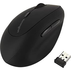 Kensington Mouse Wireless Pro Fit Ergo per Mancini, Tre impostazioni DPI, 6 Pulsanti, Nero, K79810WW