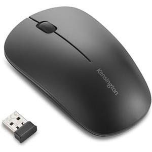 Kensington MY230 EQ Mouse Ricaricabile Wireless con Design Ambidestro e Click Silenzioso, Compatibile con Windows e macOS, Composto al 41% da Plastica Riciclata Post-Consumo (SCS)*, Nero, K75304WW