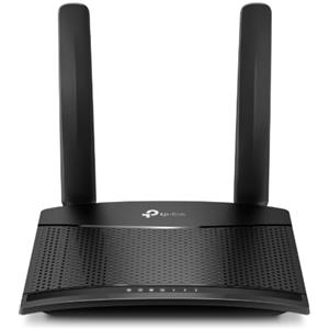 TP-Link MR100 Wireless Router 300M,DB 4G LTE,2xP.10/100,1xSim, 2xAnt Ext (TL-MR100) - TL-MR100