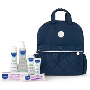 Mustela Zaino Prime Coccole con Detergente Delicato + Fluido Detergente + Pasta Cambio + Hydra Bebè Crema Viso