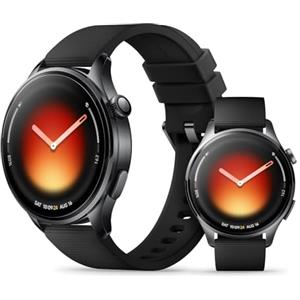 XIAOMI Watch 5 Smartwatch, Google Wear OS, NFC Pay, AI, Gemini, display AMOLED da 1,54'', durata della batteria di 6 giorni, GPS fitness tracker, controllo gestuale, Bluetooth da 47 mm, Black