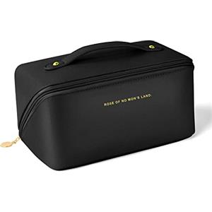 Aucuu Borsa Cosmetica da Viaggio, Beauty Case da Viaggio Donna, Borsa da Viaggio per Cosmetici, Borsa Cosmetica da Donna in Morbida Pelle PU, Borse da Toilette Impermeabile Portatile